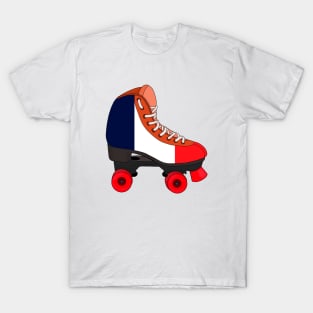 Roller Skating France T-Shirt